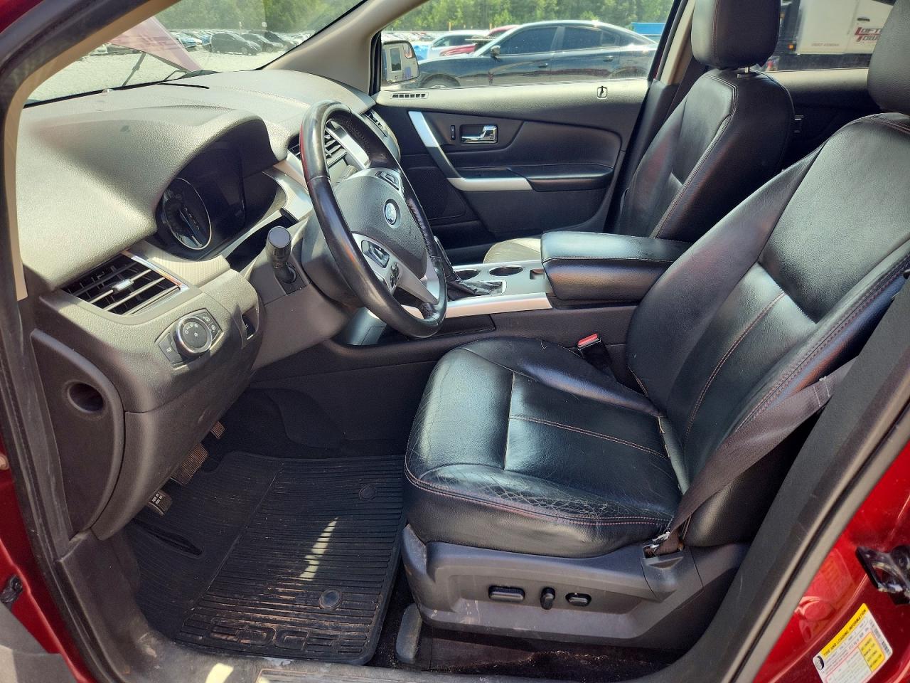 2013 Ford Edge Sel Maroon vin: 2FMDK3J93DBA82221
