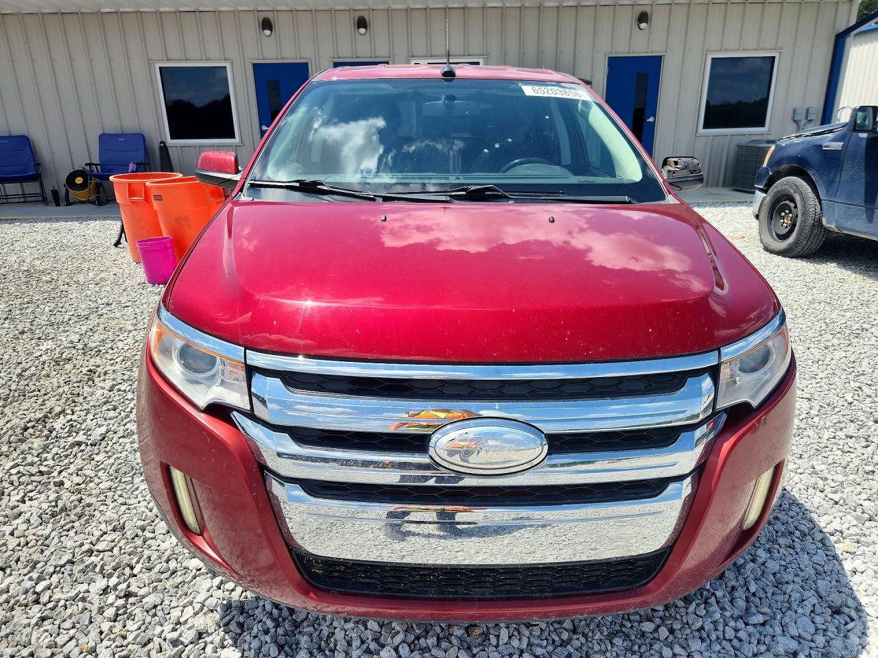 2013 Ford Edge Sel Maroon vin: 2FMDK3J93DBA82221