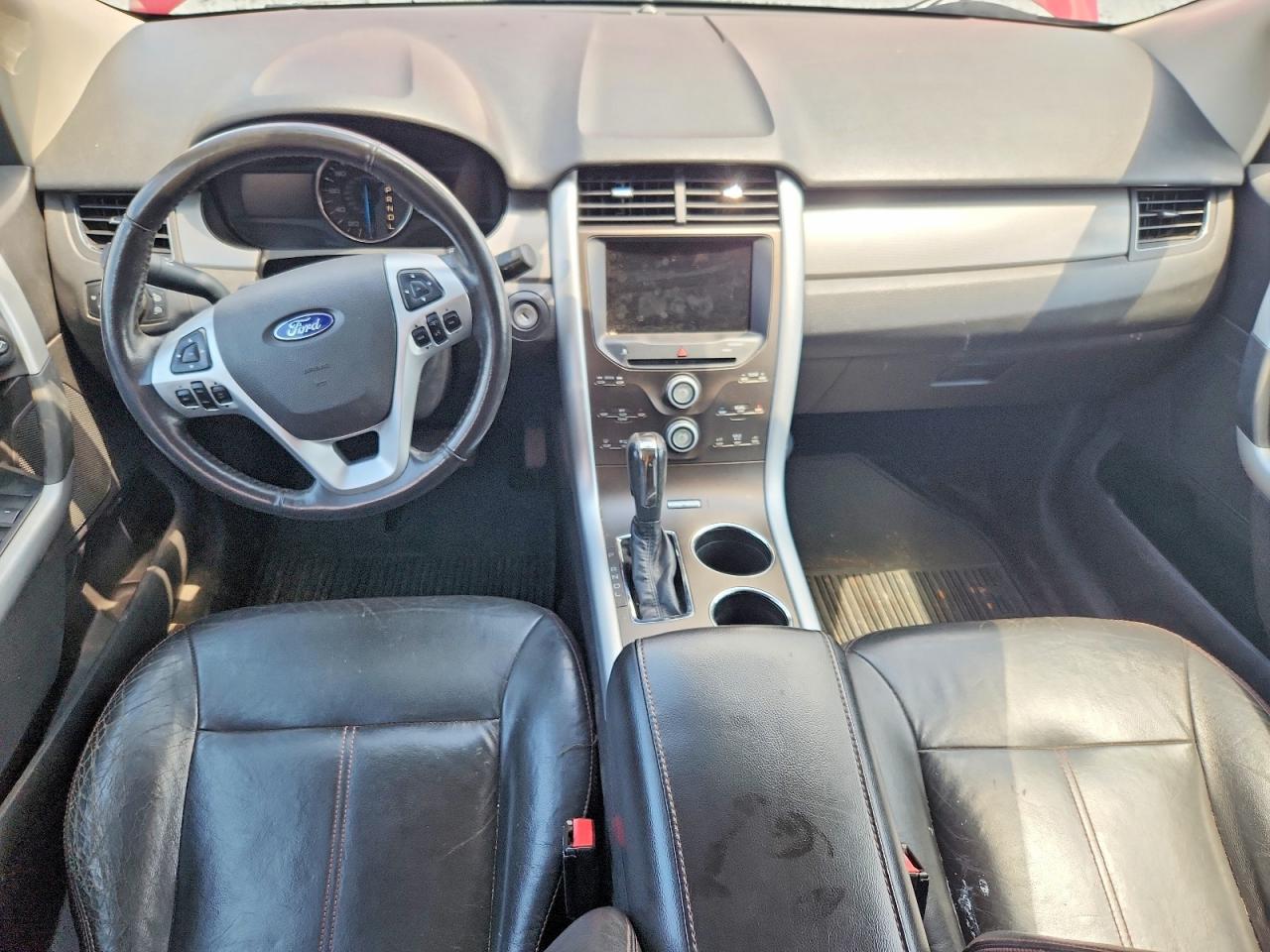 2013 Ford Edge Sel Maroon vin: 2FMDK3J93DBA82221