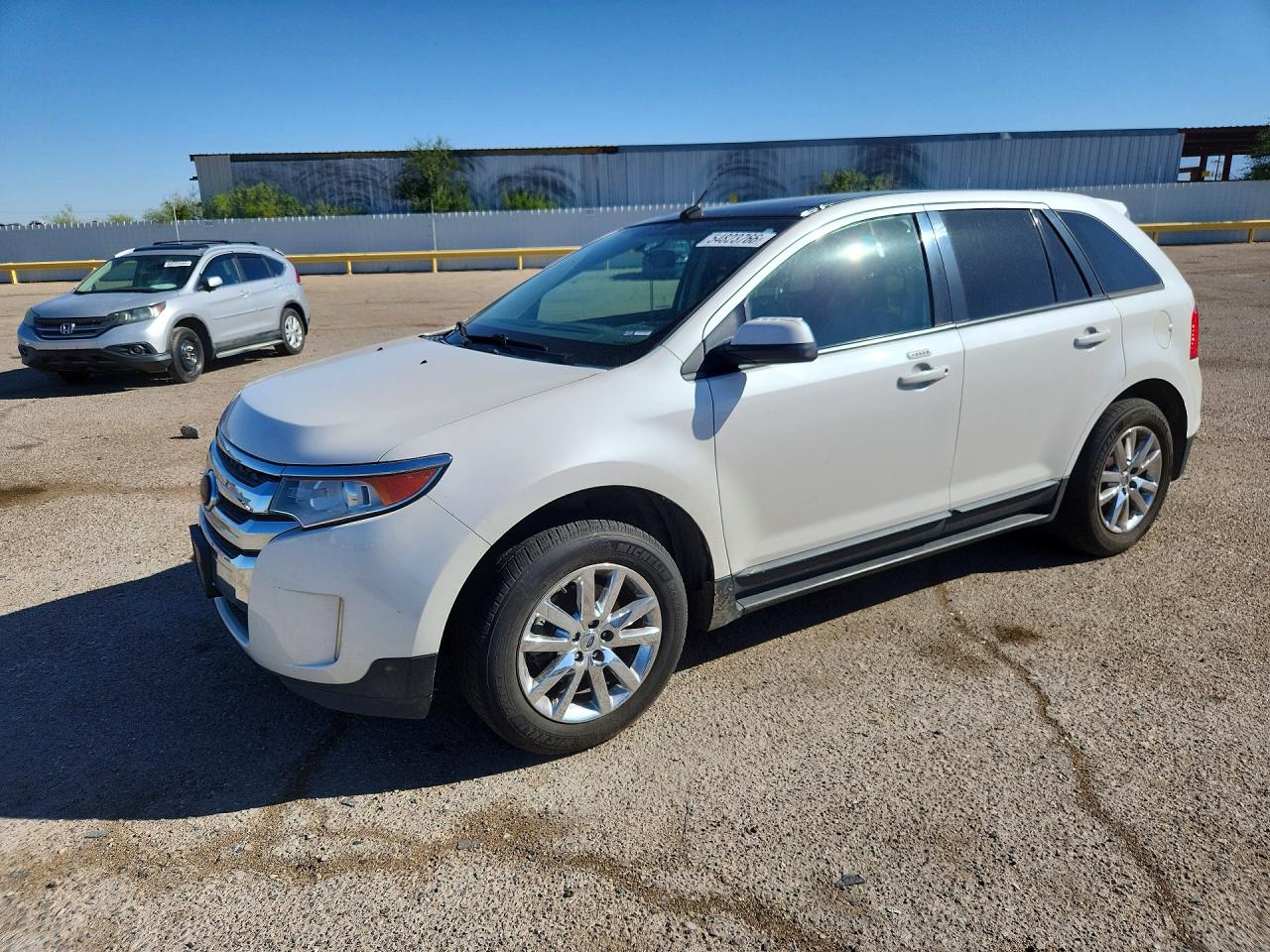 2013 Ford Edge Sel Белый vin: 2FMDK3J93DBC81916