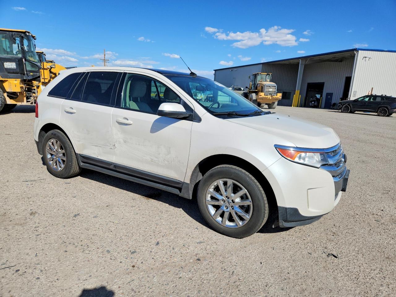 2013 Ford Edge Sel White vin: 2FMDK3J93DBC81916