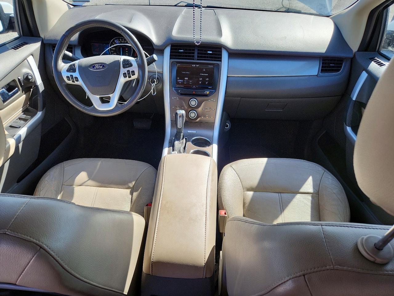 2013 Ford Edge Sel White vin: 2FMDK3J93DBC81916