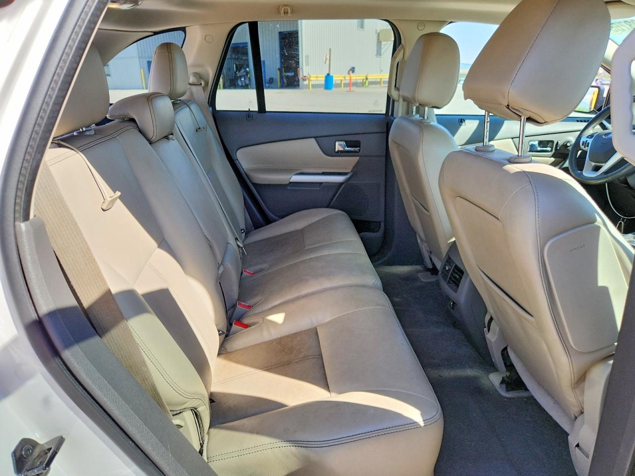 2013 Ford Edge Sel White vin: 2FMDK3J93DBC81916