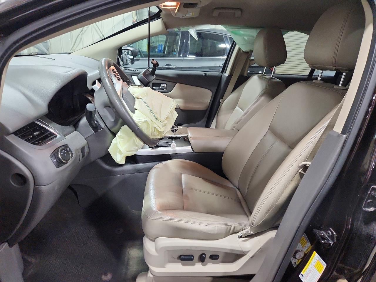 2014 Ford Edge Sel Brown vin: 2FMDK3J93EBA71334