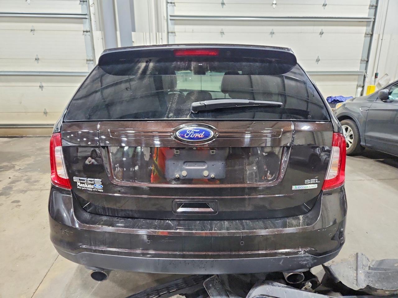 2014 Ford Edge Sel Brown vin: 2FMDK3J93EBA71334