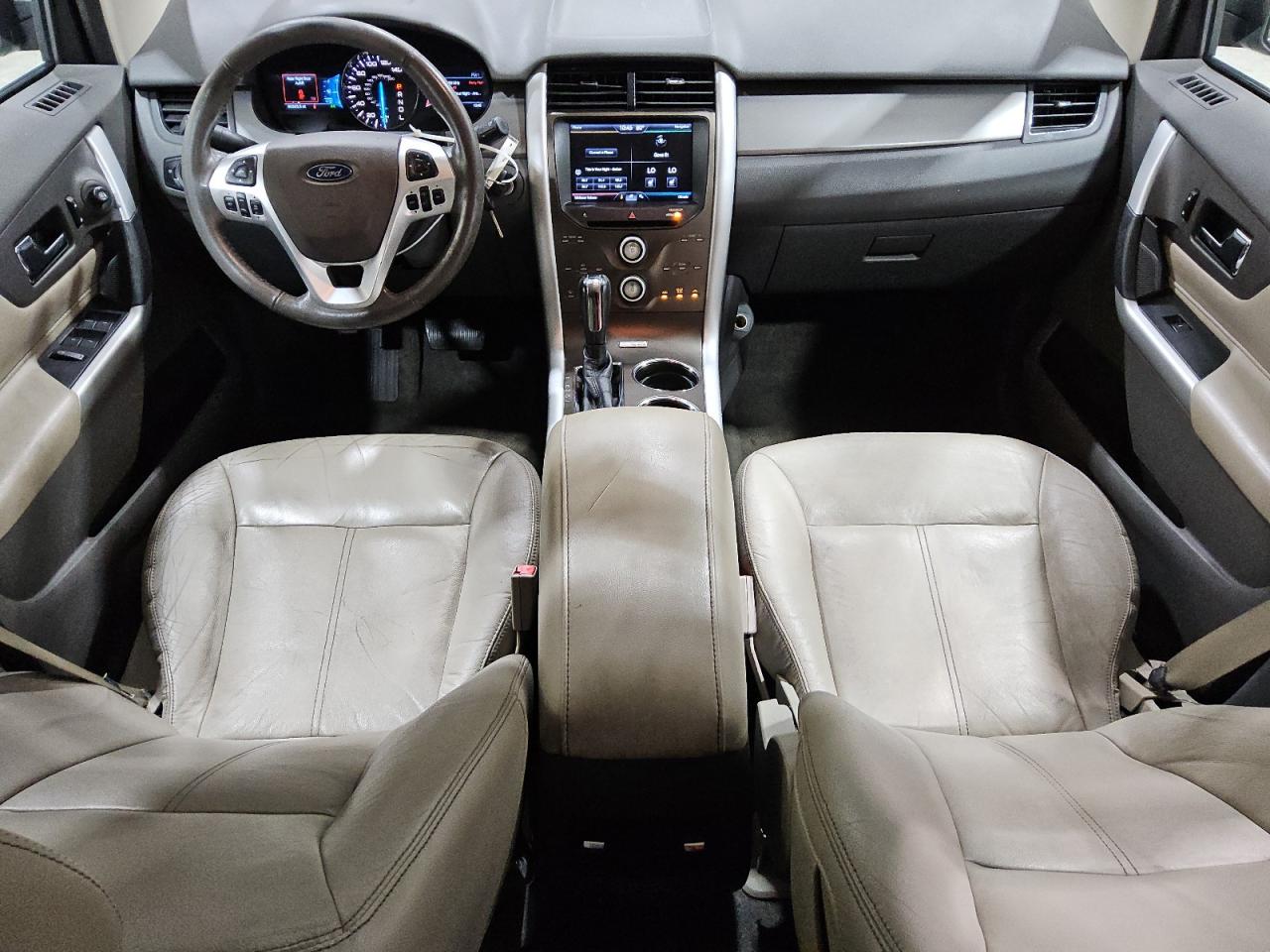 2014 Ford Edge Sel Коричневый vin: 2FMDK3J93EBB44931 Damage: Front Center Armrest, Torn, 3 To 4 Inches