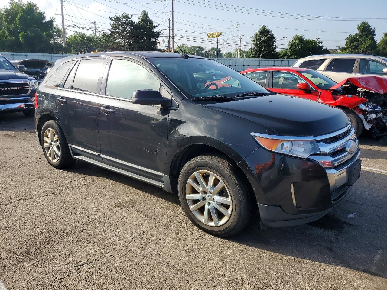 2013 Ford Edge Sel Black vin: 2FMDK3J95DBB16837