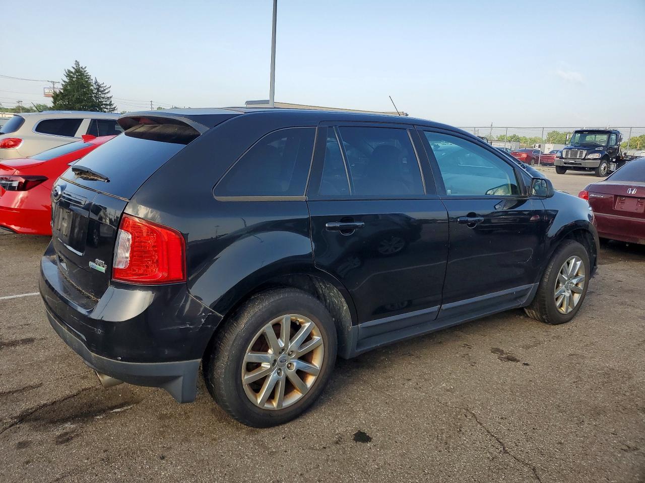 2013 Ford Edge Sel Black vin: 2FMDK3J95DBB16837