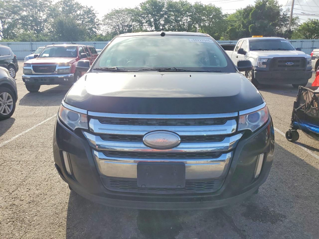 2013 Ford Edge Sel Black vin: 2FMDK3J95DBB16837