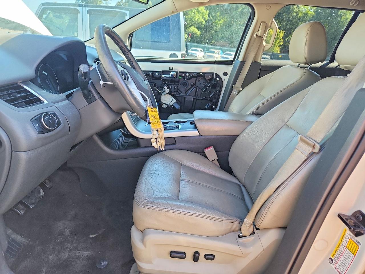 2013 Ford Edge Sel White vin: 2FMDK3J95DBC33480