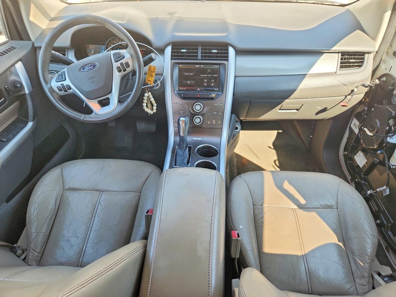 2013 Ford Edge Sel White vin: 2FMDK3J95DBC33480