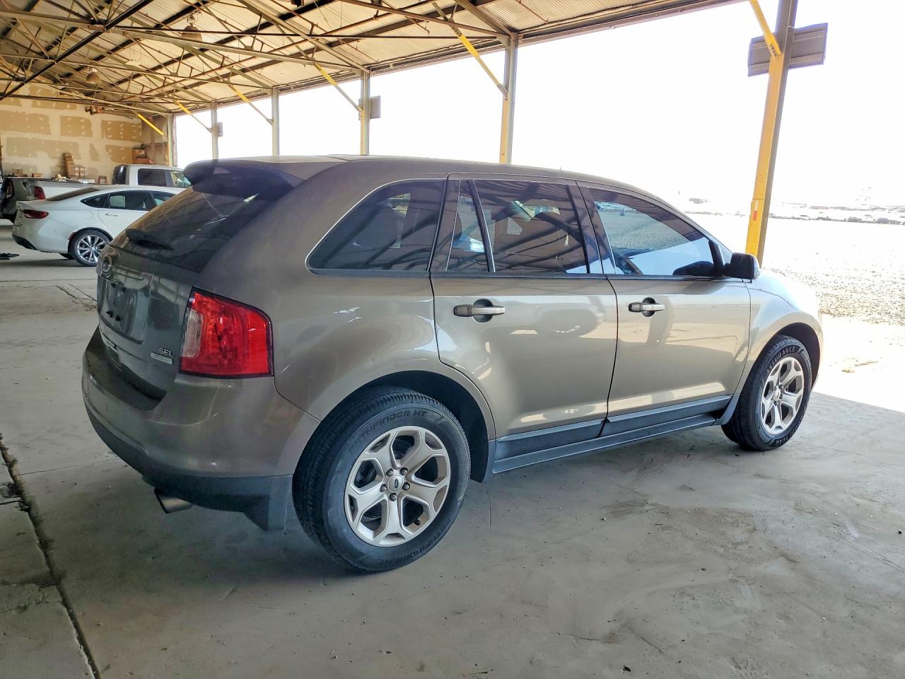 2013 Ford Edge Sel Brown vin: 2FMDK3J95DBC59223