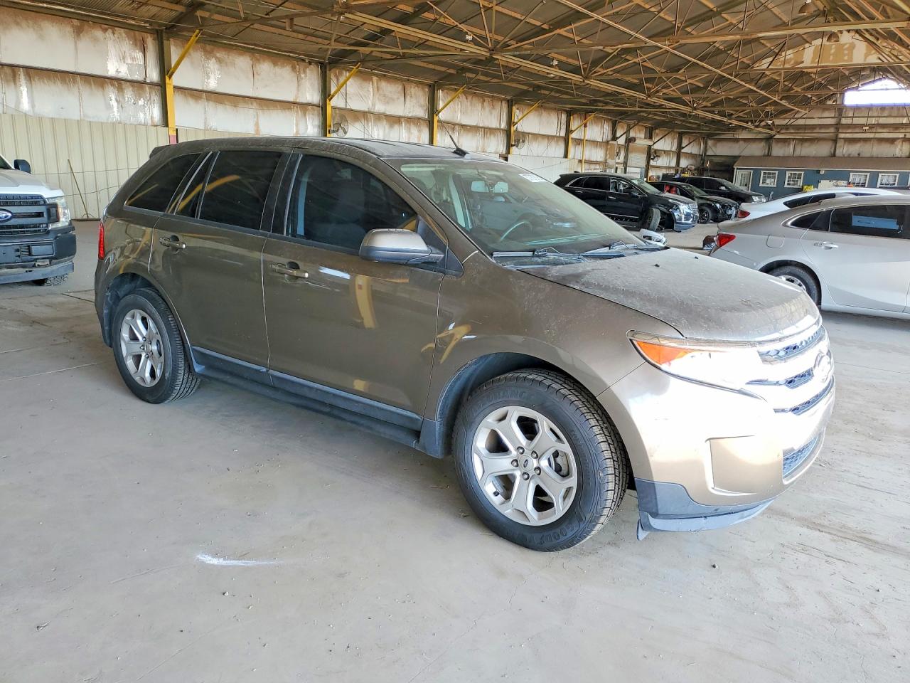 2013 Ford Edge Sel Brown vin: 2FMDK3J95DBC59223