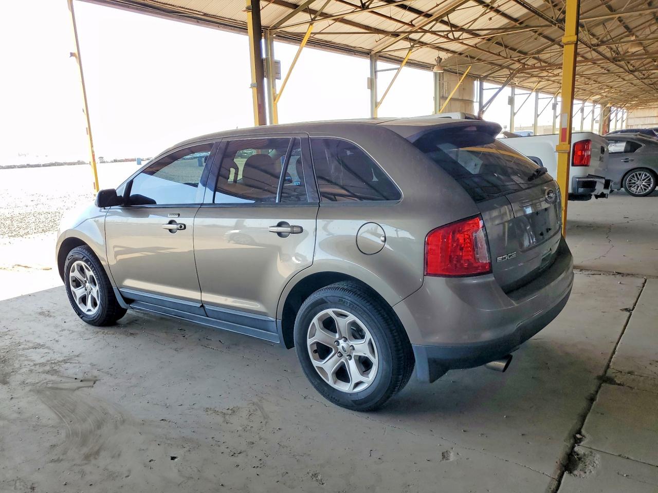 2013 Ford Edge Sel Brown vin: 2FMDK3J95DBC59223