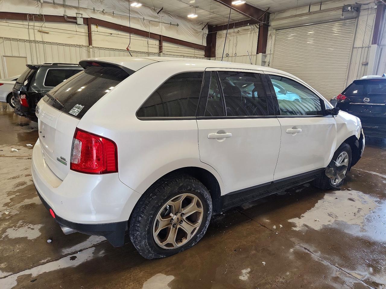 2013 Ford Edge Sel Белый vin: 2FMDK3J96DBC16221