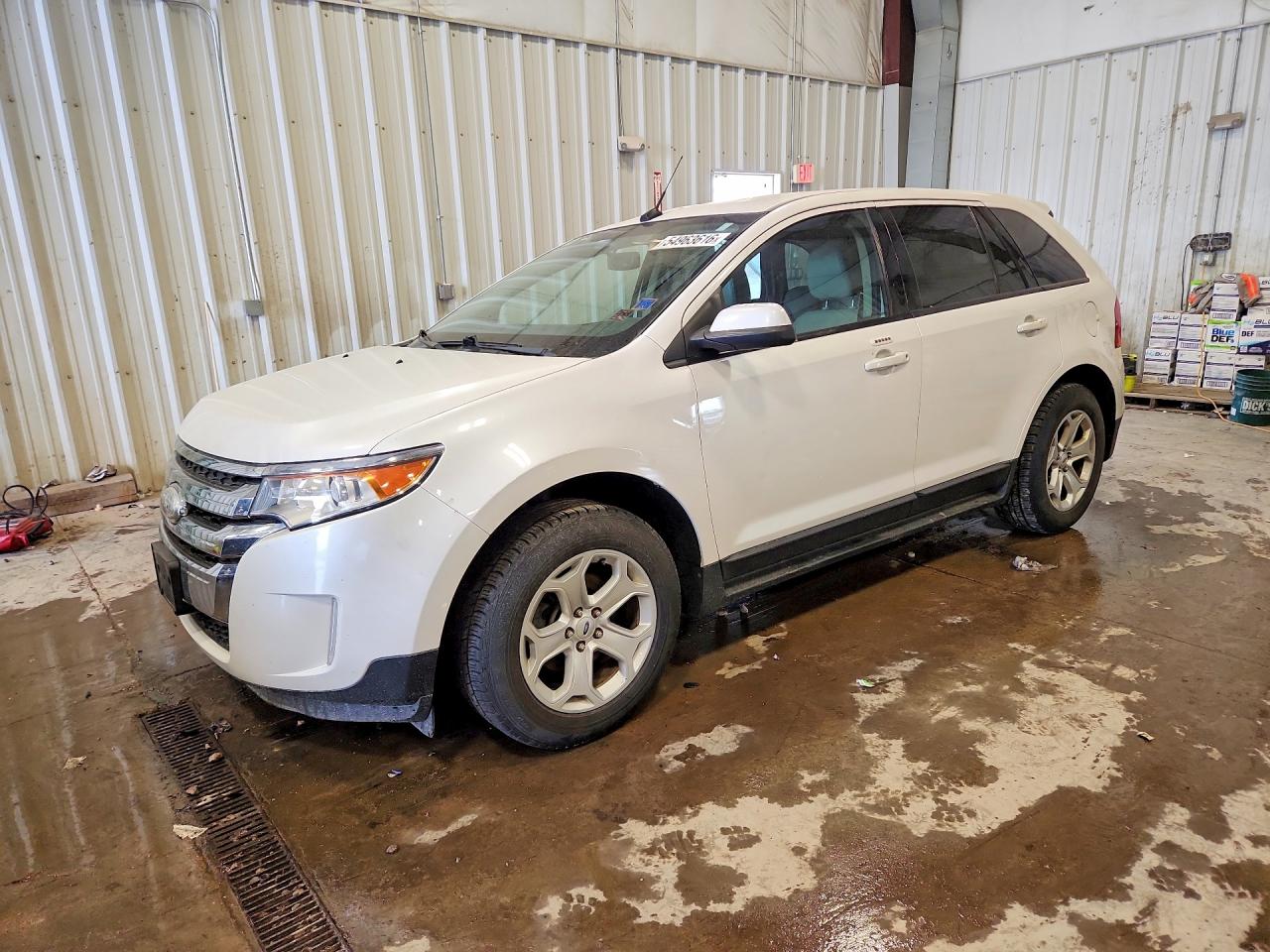 2013 Ford Edge Sel Белый vin: 2FMDK3J96DBC16221