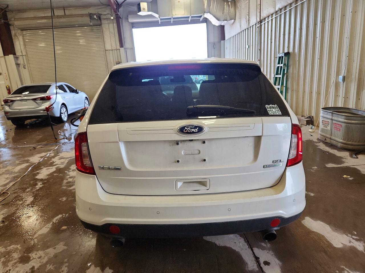 2013 Ford Edge Sel Белый vin: 2FMDK3J96DBC16221