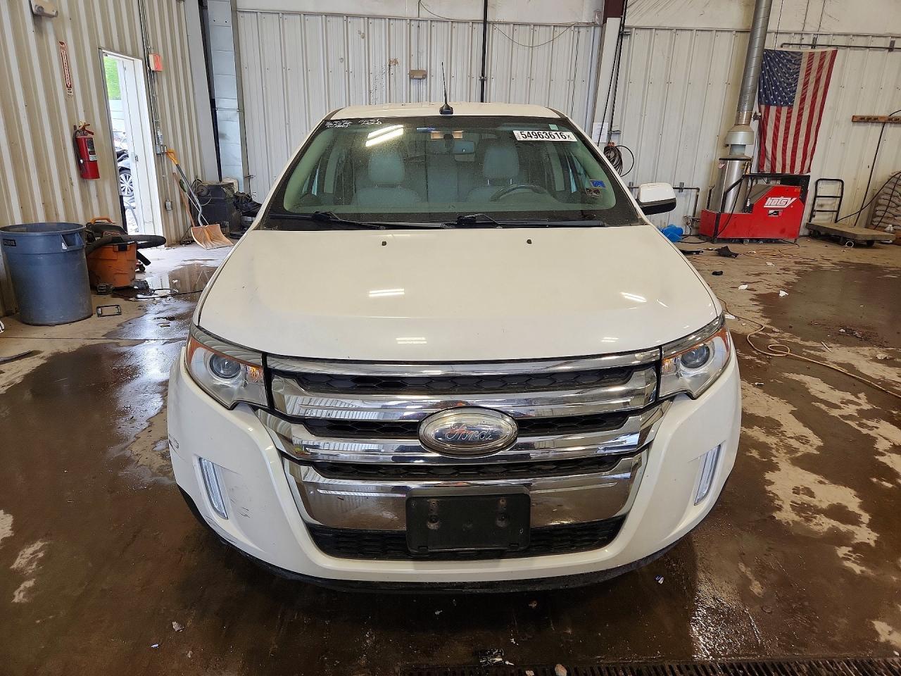 2013 Ford Edge Sel Белый vin: 2FMDK3J96DBC16221