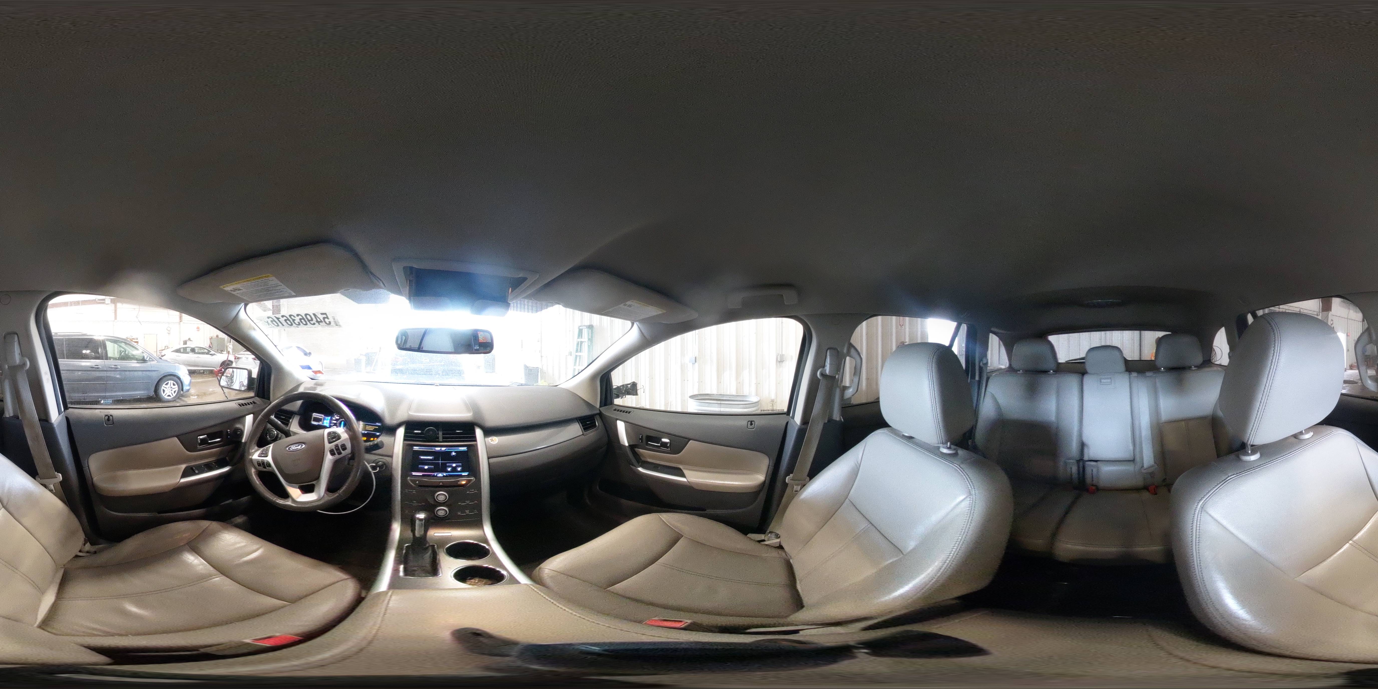 2013 Ford Edge Sel Белый vin: 2FMDK3J96DBC16221