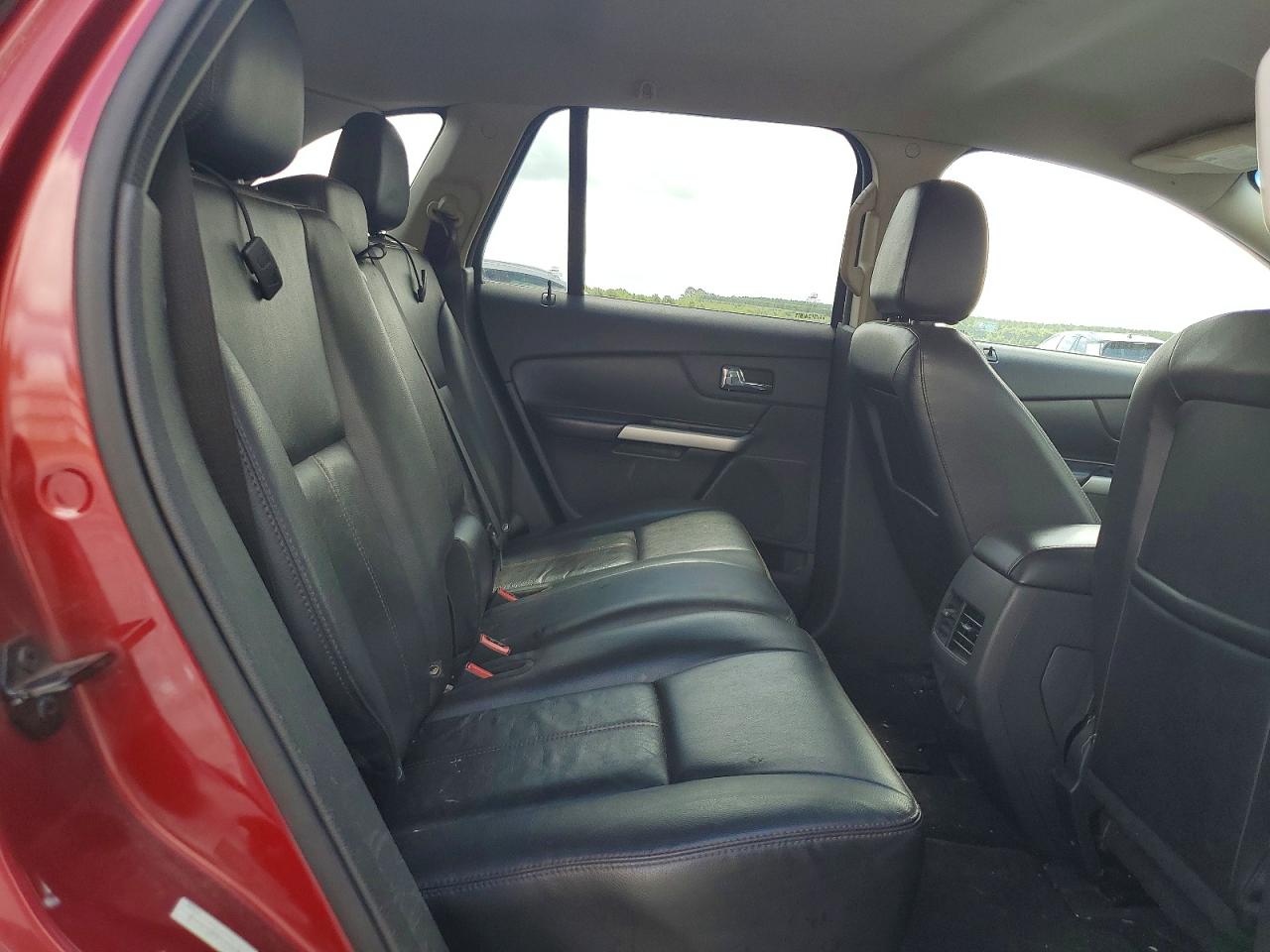 2014 Ford Edge Sel Burgundy vin: 2FMDK3J96EBA32561