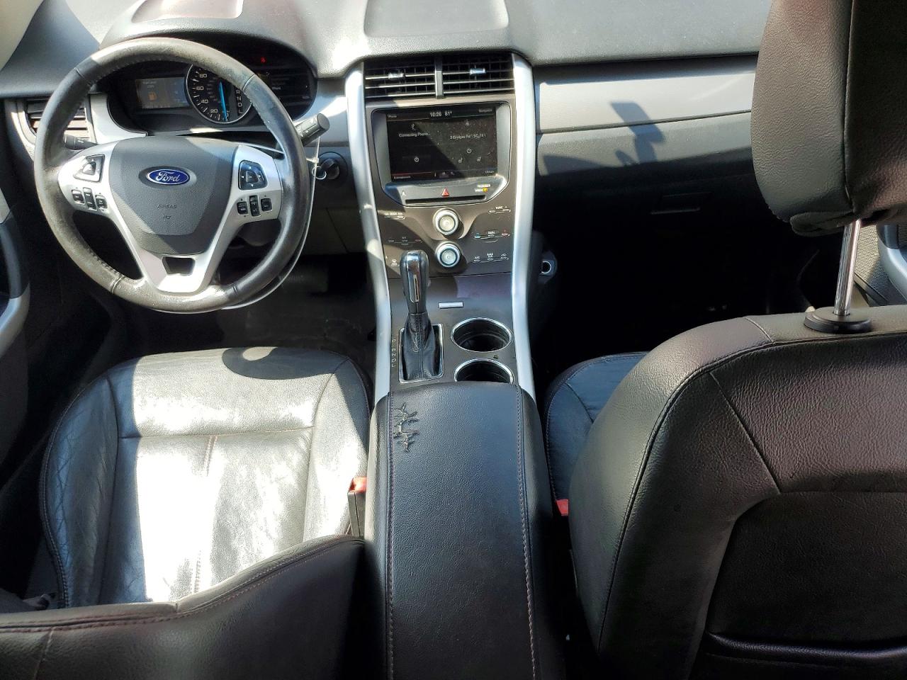2014 Ford Edge Sel Burgundy vin: 2FMDK3J96EBA32561