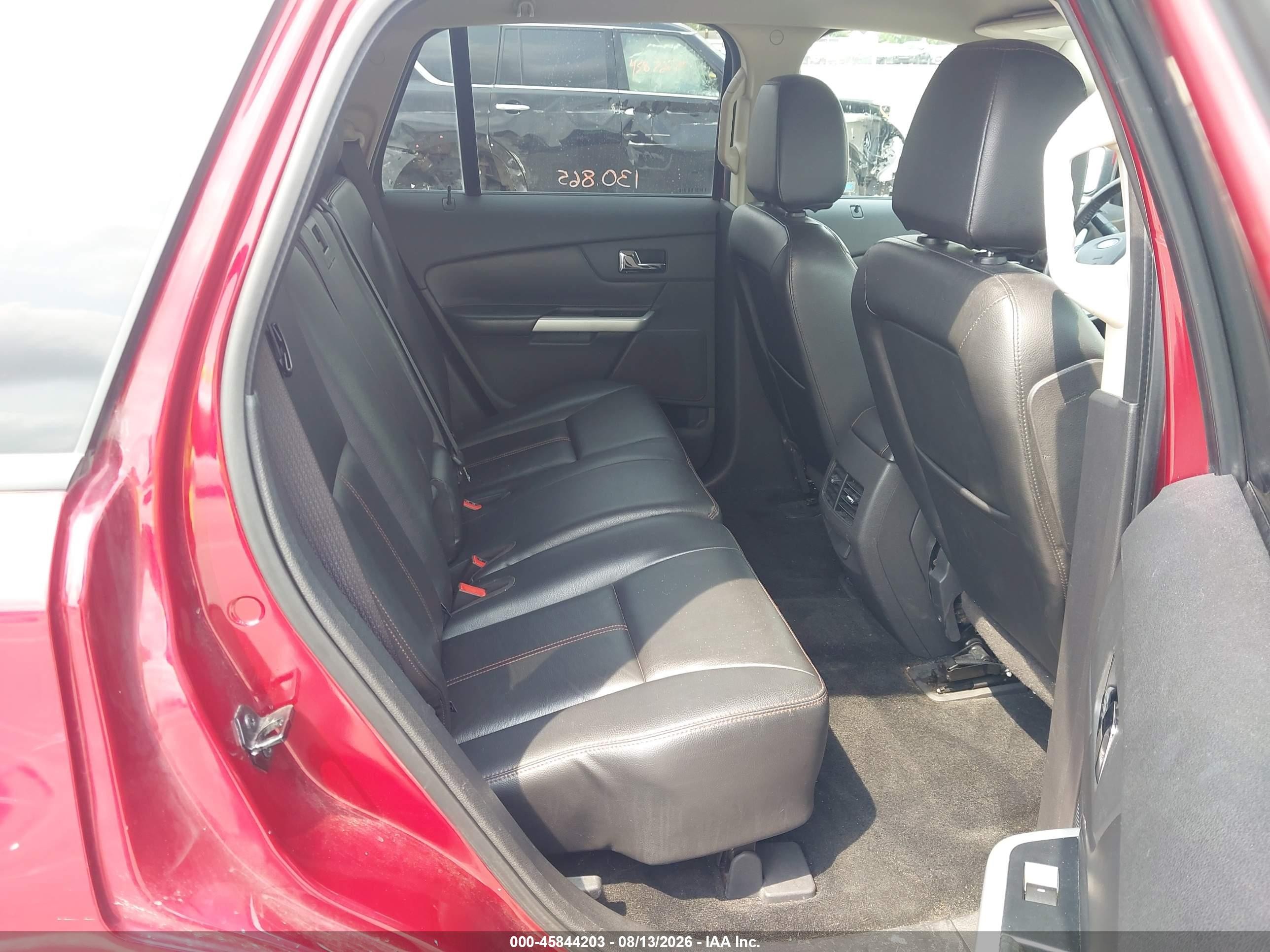 2013 Ford Edge Sel Бордовый vin: 2FMDK3J97DBC65525