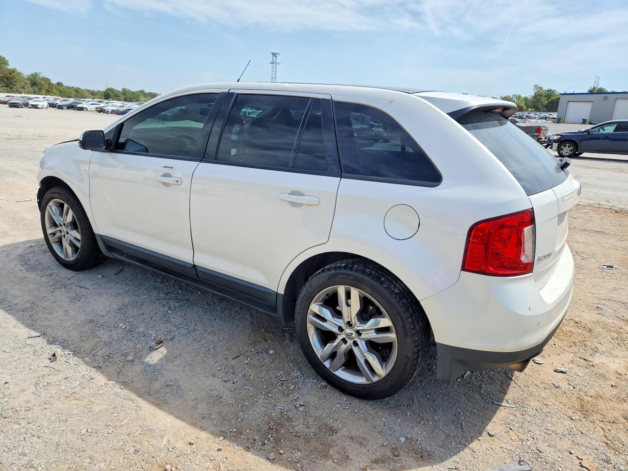 2012 Ford Edge Sel White vin: 2FMDK3J98CBA90930