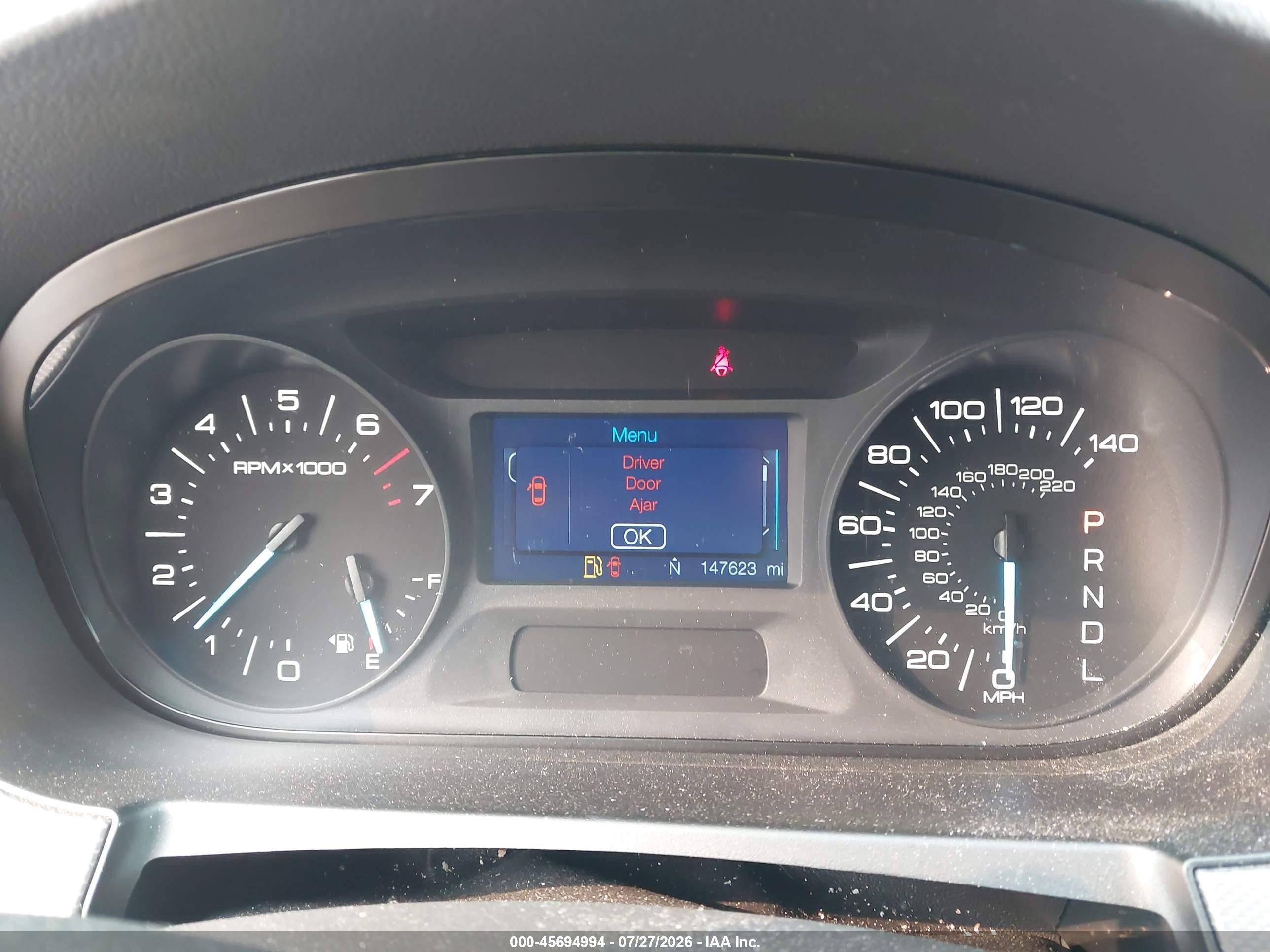 2013 Ford Edge Sel Blue vin: 2FMDK3J98DBA47500