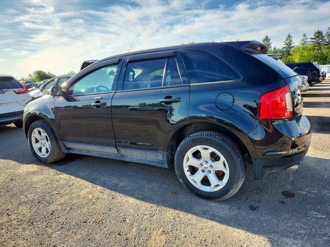 2013 Ford Edge Sel Black vin: 2FMDK3J98DBA98771