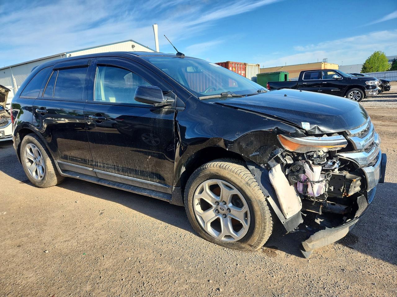 2013 Ford Edge Sel Black vin: 2FMDK3J98DBA98771