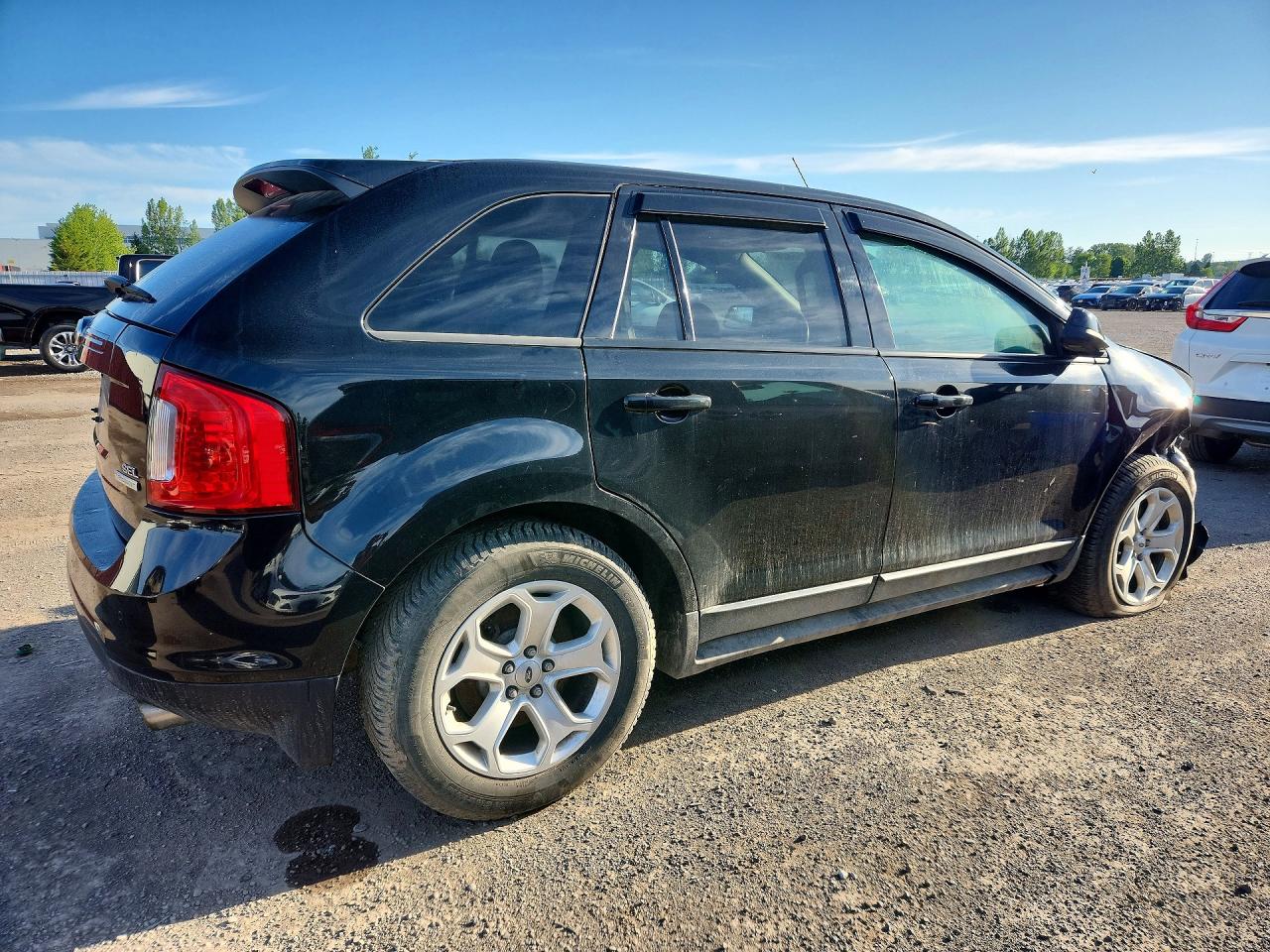 2013 Ford Edge Sel Black vin: 2FMDK3J98DBA98771