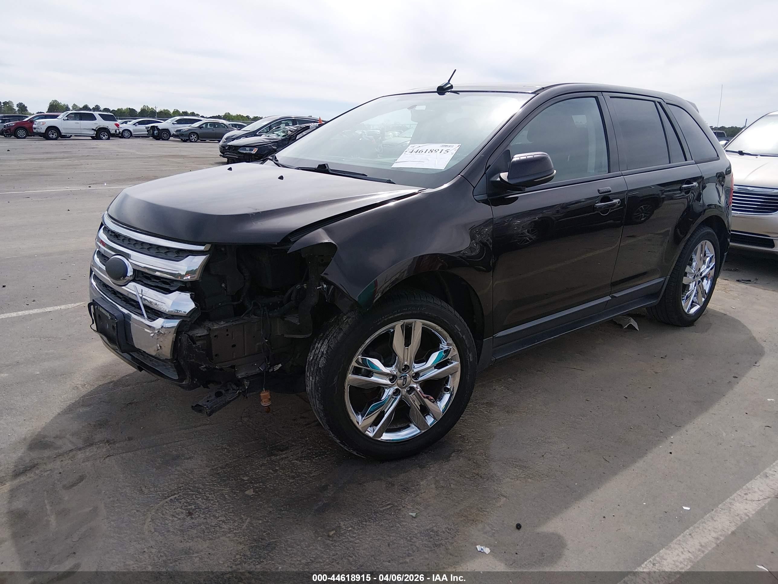 2013 Ford Edge Sel Dark Brown vin: 2FMDK3J98DBB28819