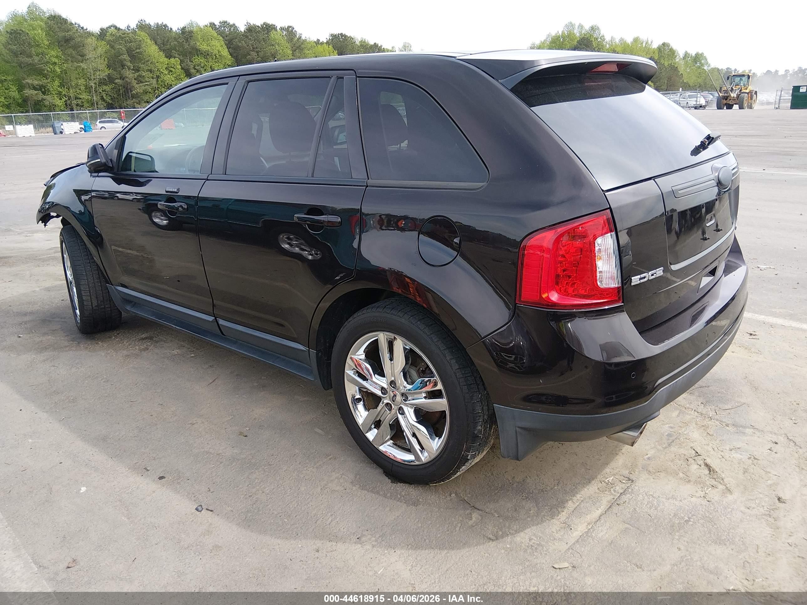 2013 Ford Edge Sel Dark Brown vin: 2FMDK3J98DBB28819