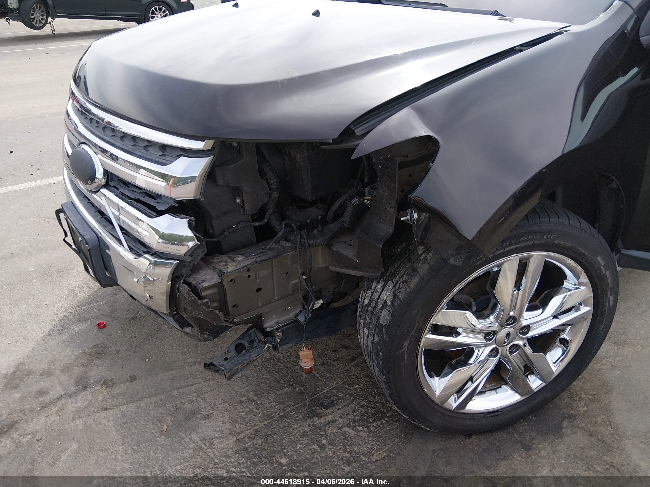 2013 Ford Edge Sel Dark Brown vin: 2FMDK3J98DBB28819