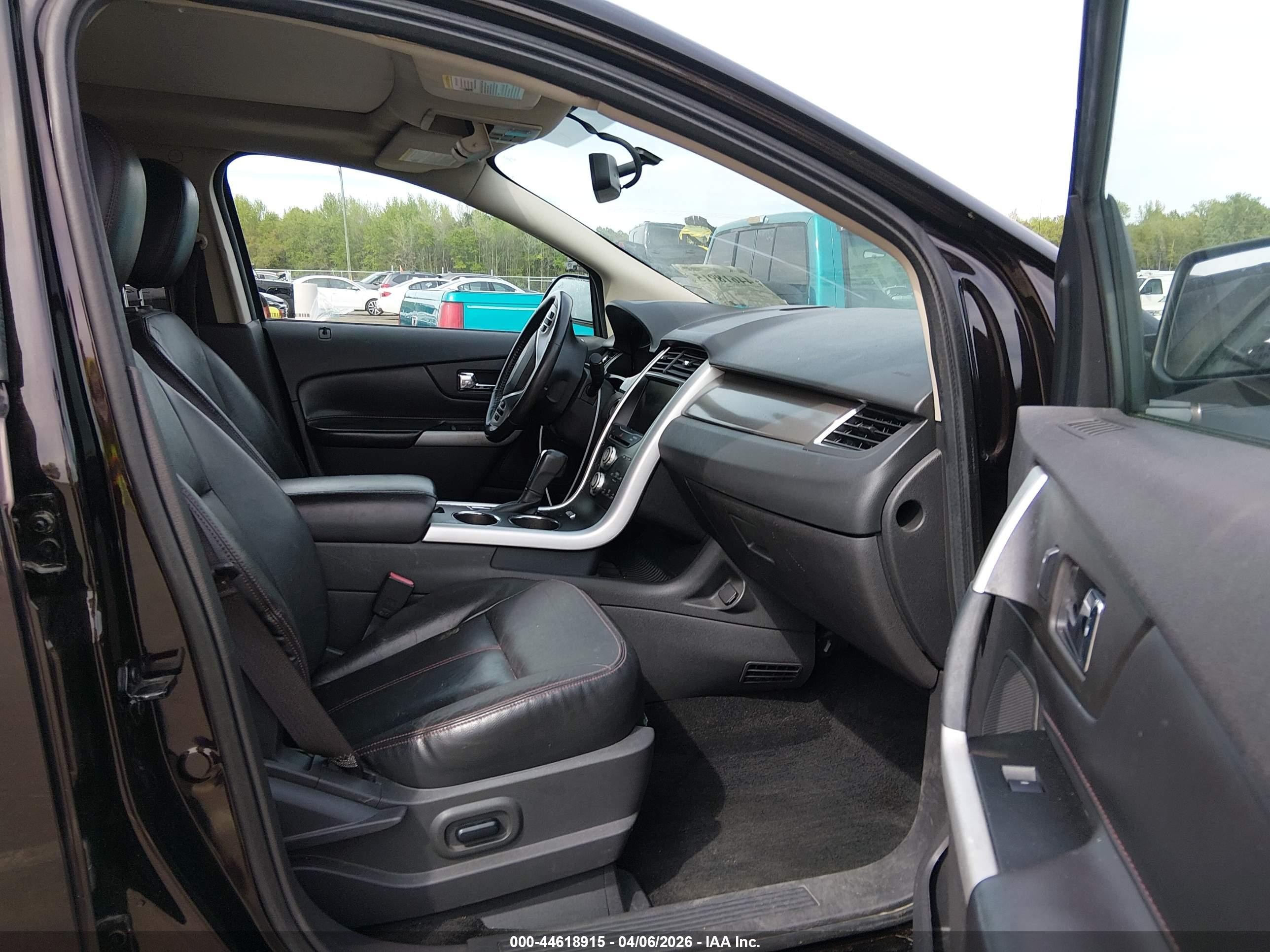 2013 Ford Edge Sel Dark Brown vin: 2FMDK3J98DBB28819