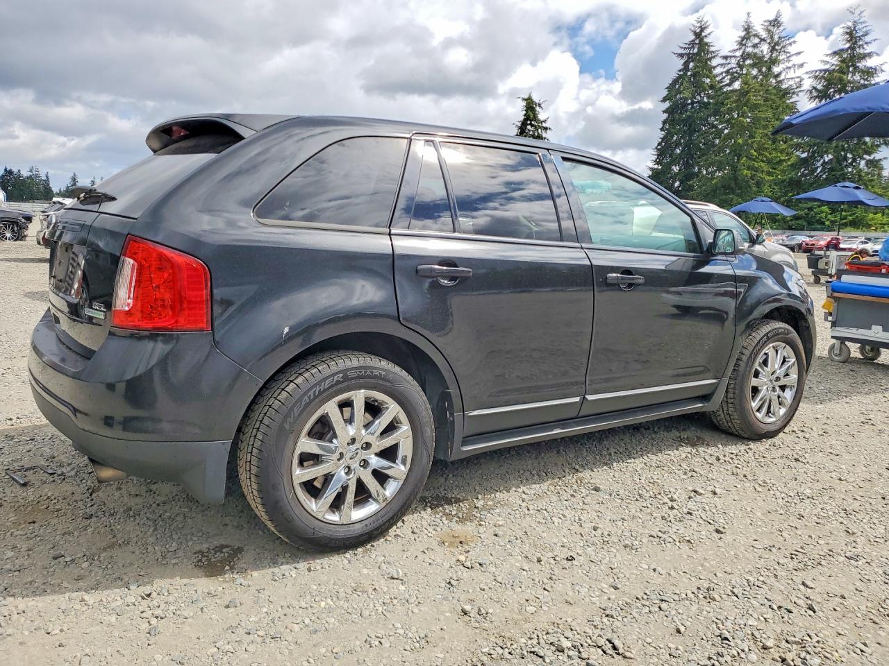 2013 Ford Edge Sel Black vin: 2FMDK3J98DBB86851