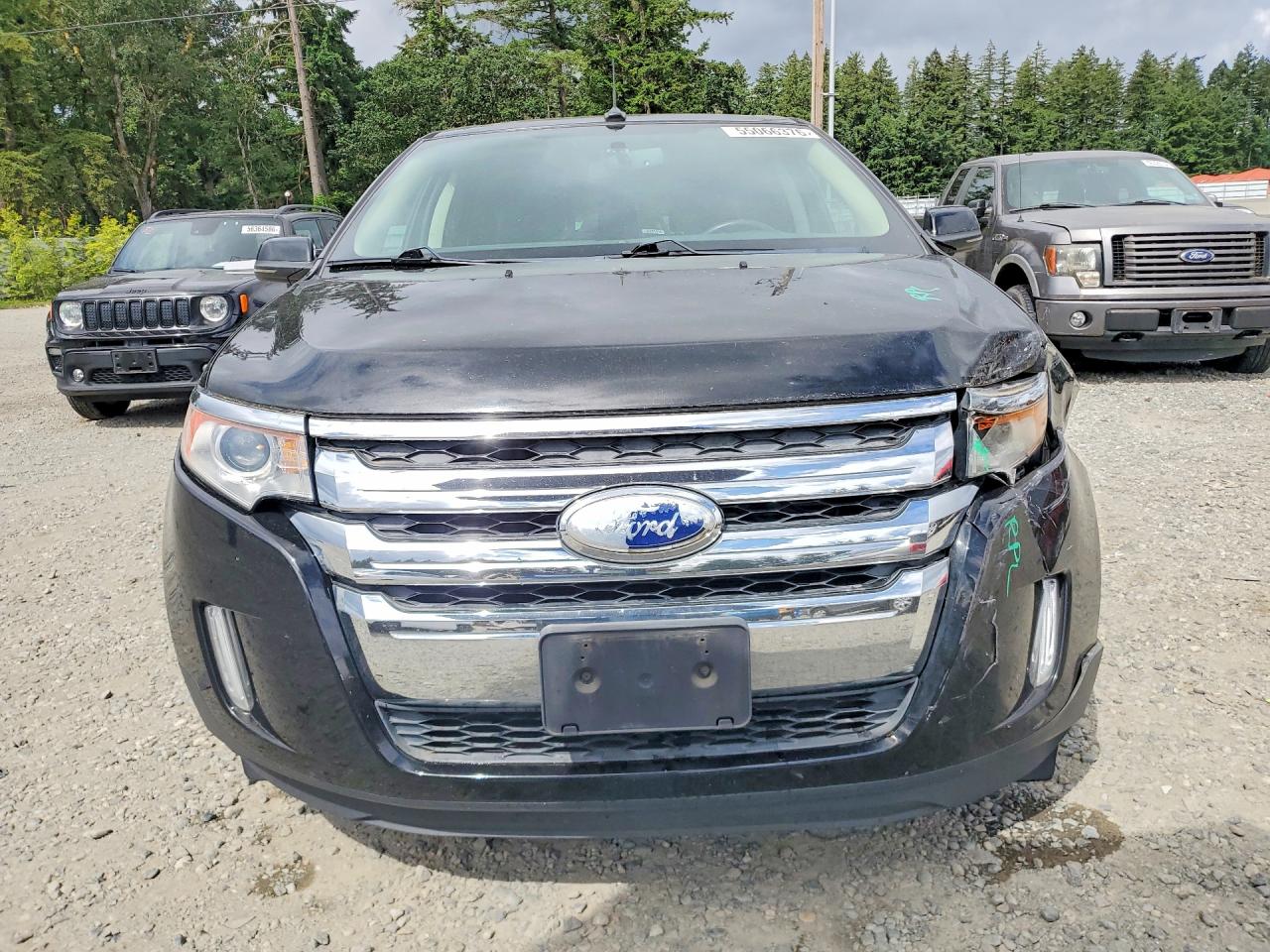 2013 Ford Edge Sel Black vin: 2FMDK3J98DBB86851