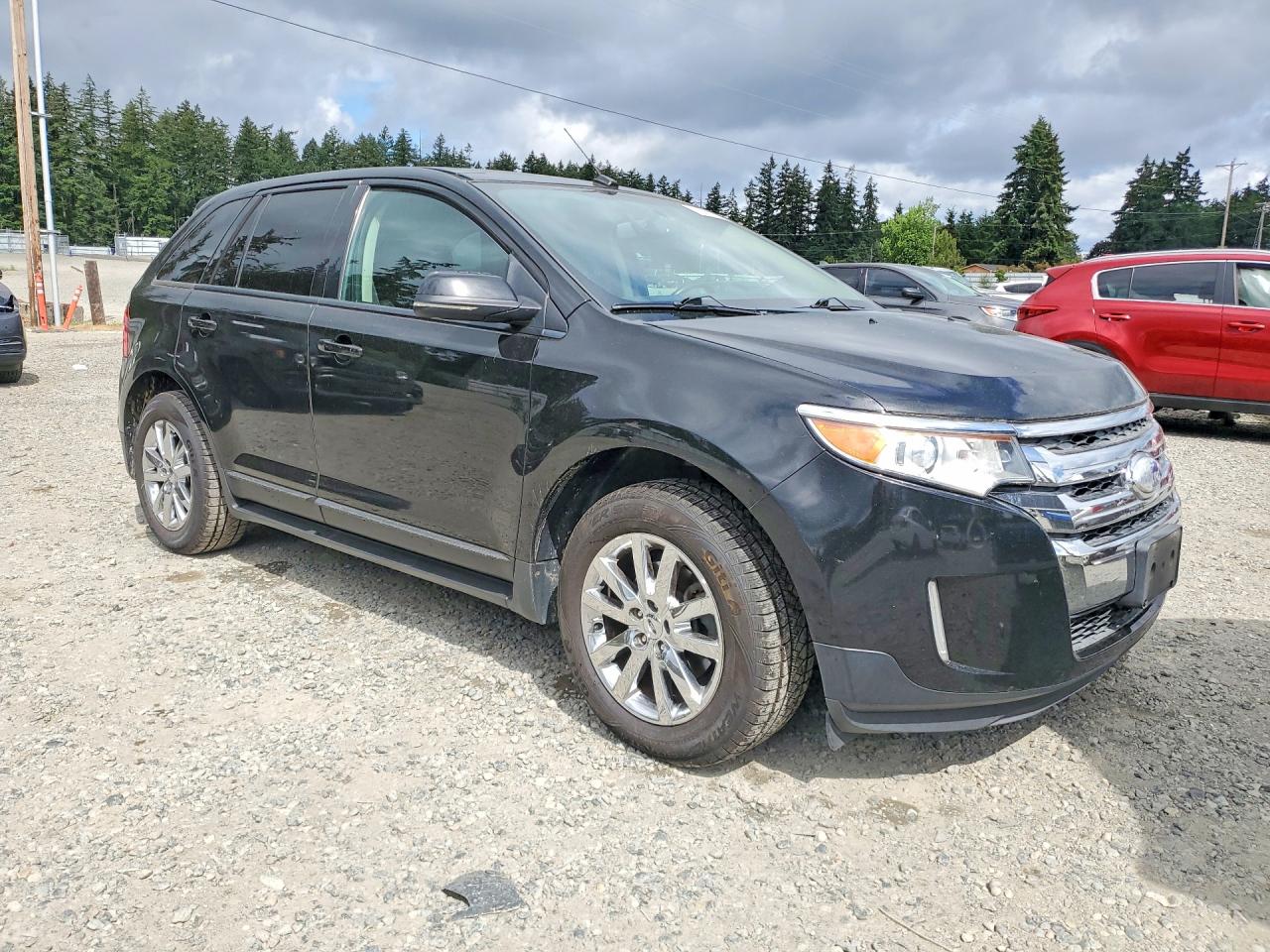 2013 Ford Edge Sel Black vin: 2FMDK3J98DBB86851
