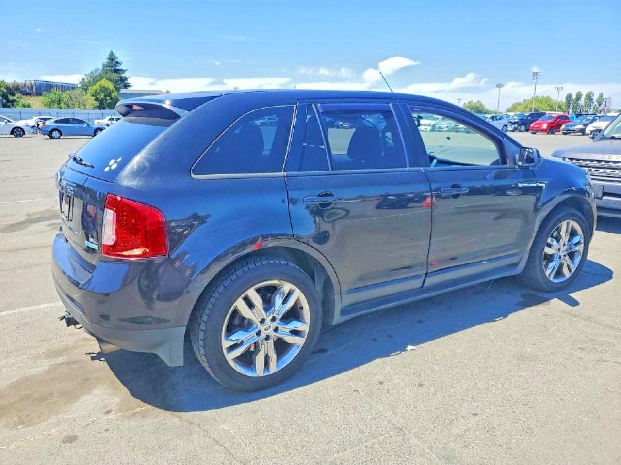 2013 Ford Edge Sel Черный vin: 2FMDK3J98DBC22263
