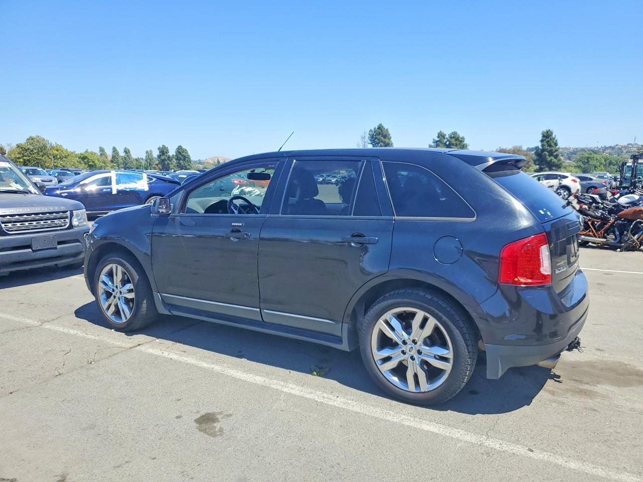 2013 Ford Edge Sel Черный vin: 2FMDK3J98DBC22263