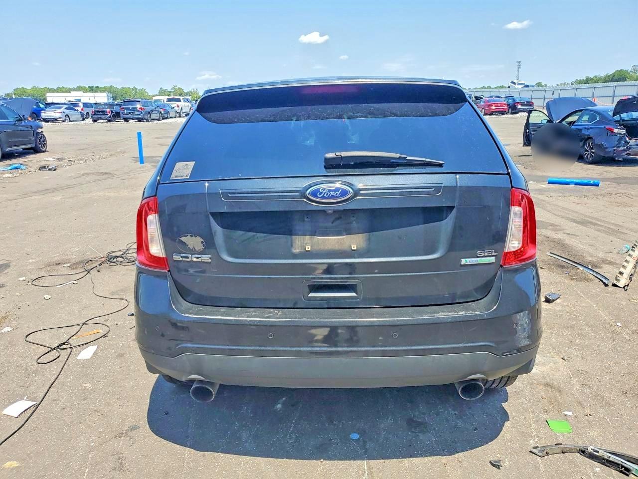 2013 Ford Edge Sel Black vin: 2FMDK3J98DBC48524