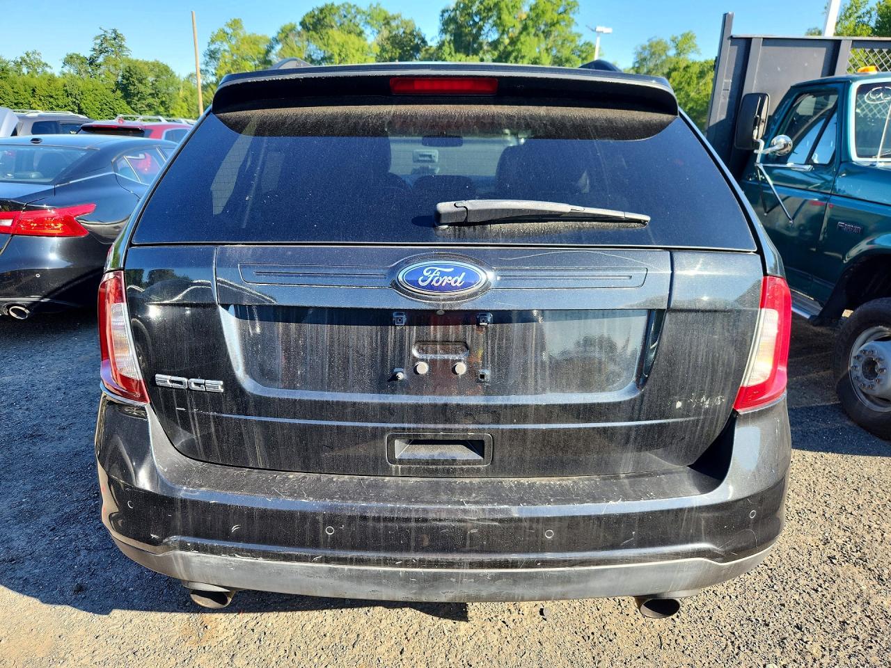 2014 Ford Edge Sel Black vin: 2FMDK3J98EBA00078