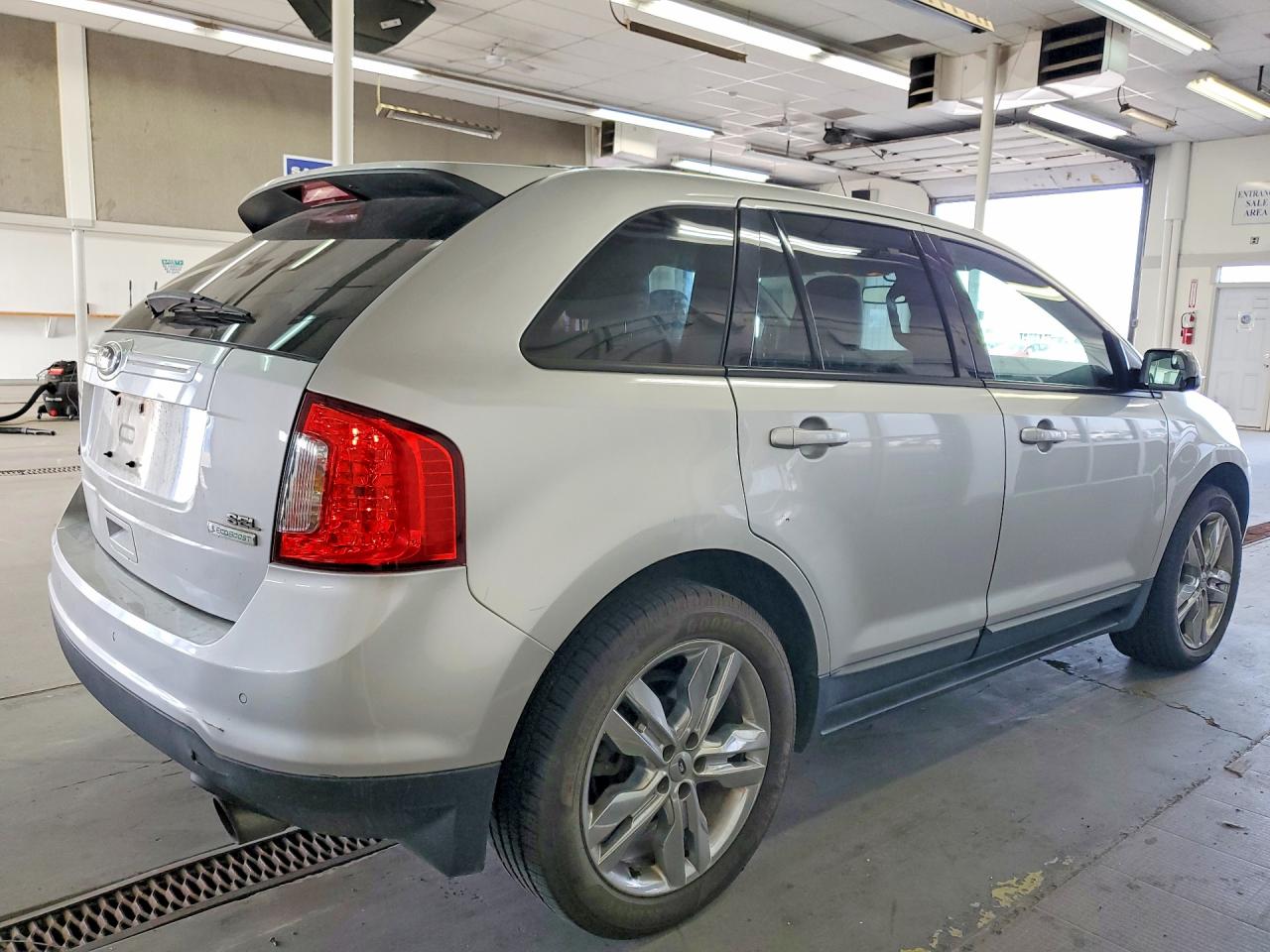 2012 Ford Edge Sel Silver vin: 2FMDK3J99CBA34205