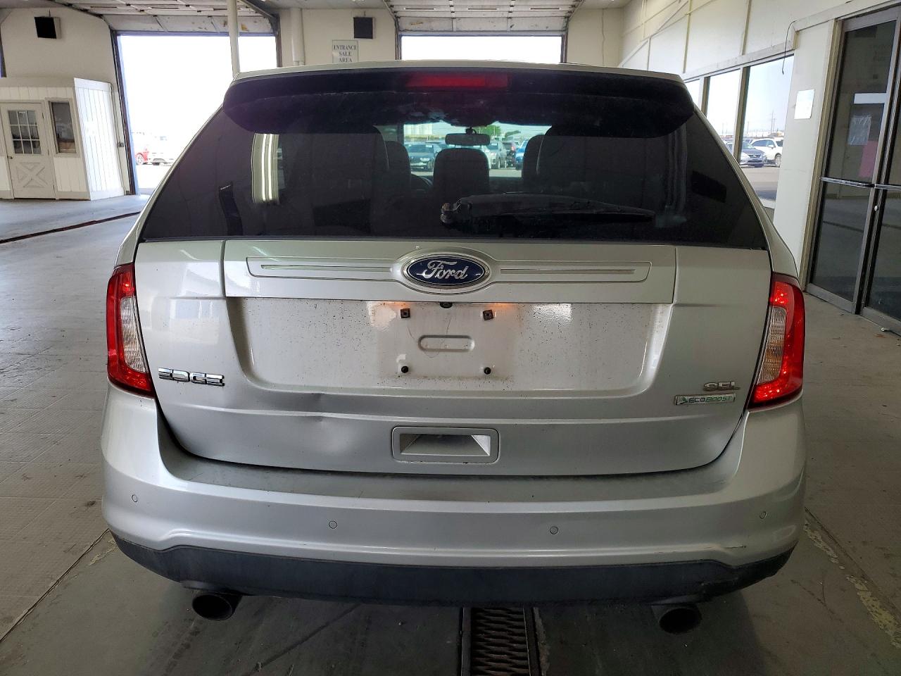 2012 Ford Edge Sel Silver vin: 2FMDK3J99CBA34205