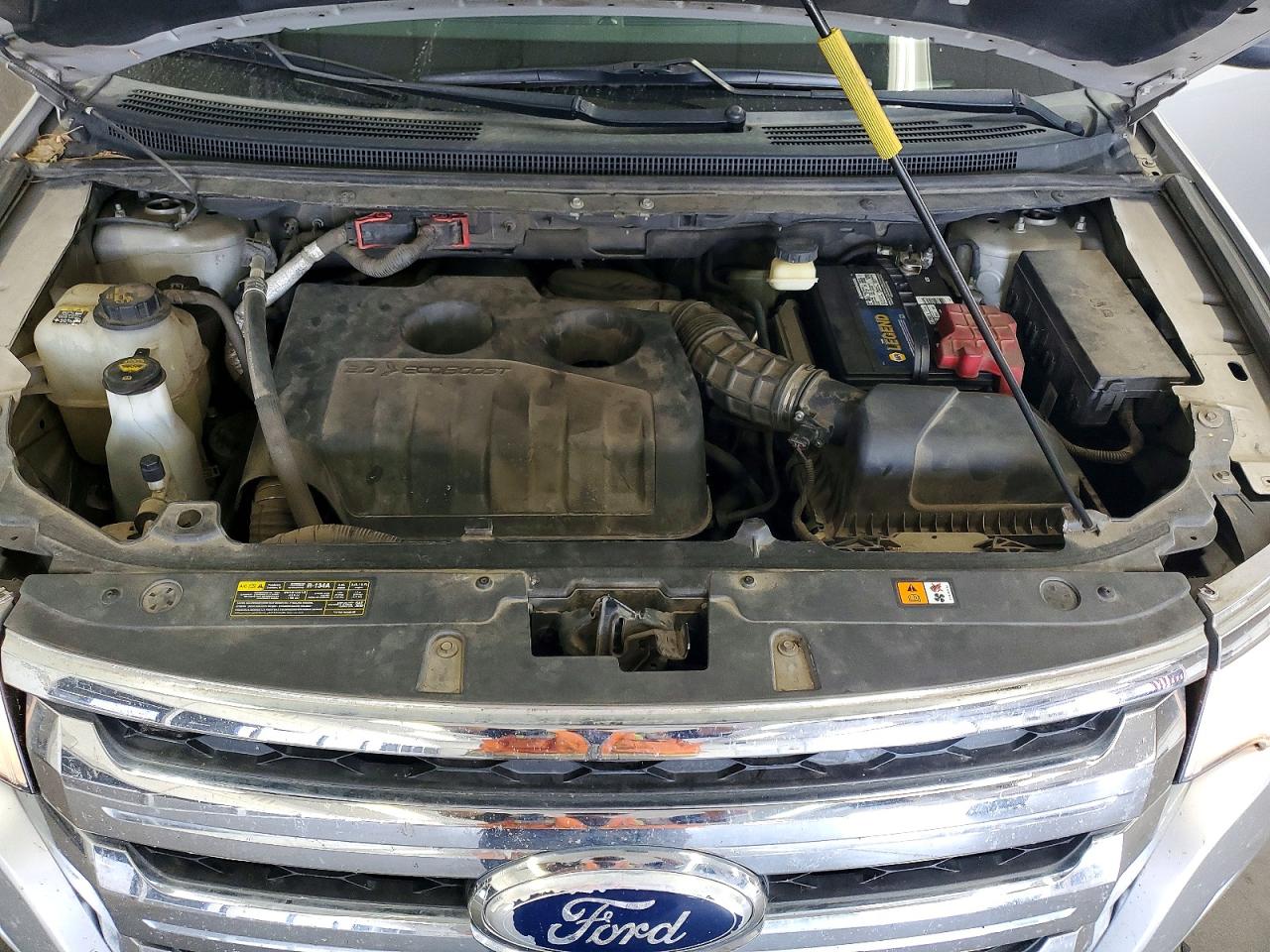 2012 Ford Edge Sel Silver vin: 2FMDK3J99CBA34205