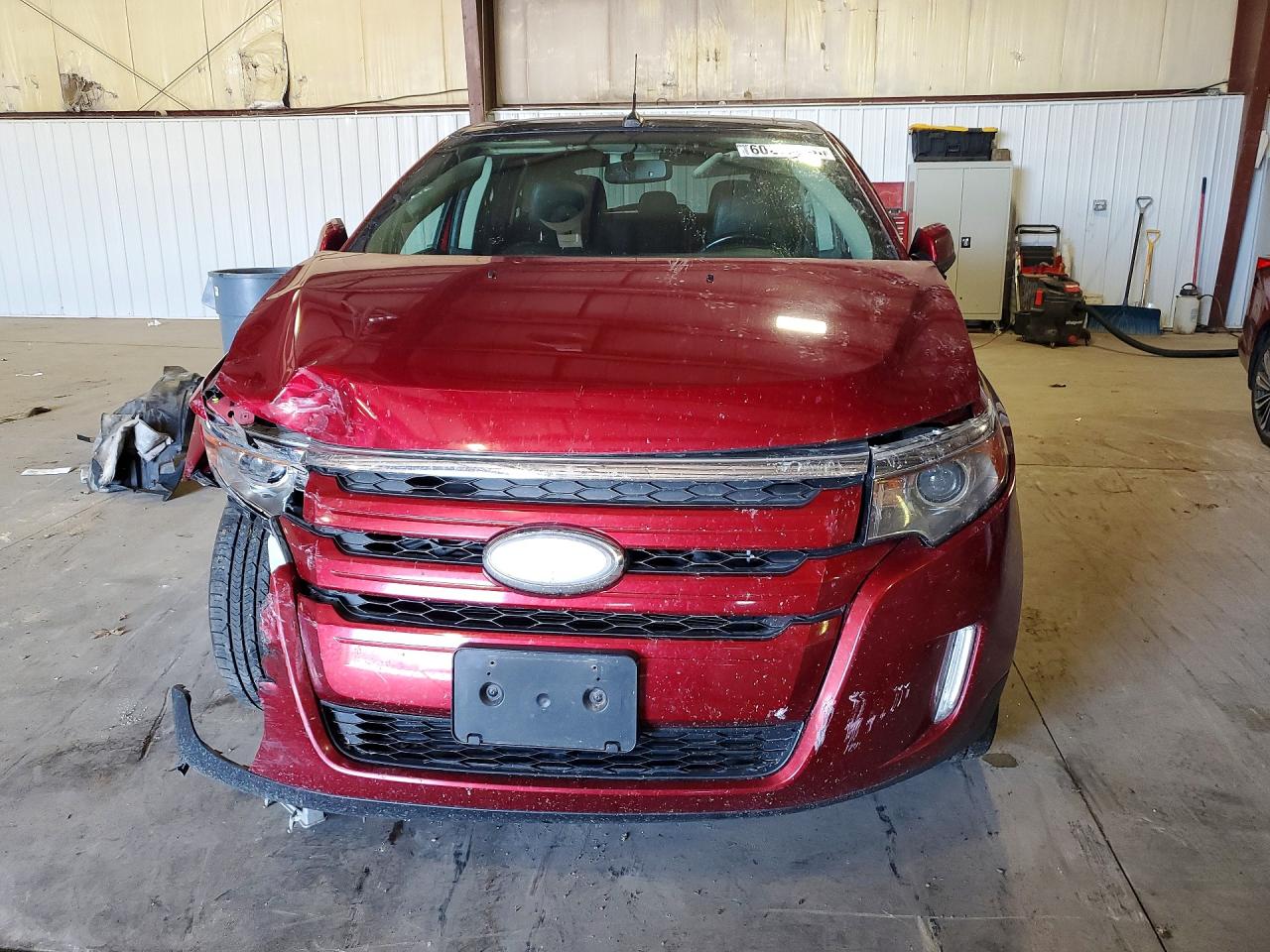 2013 Ford Edge Sel Burgundy vin: 2FMDK3J99DBB20454