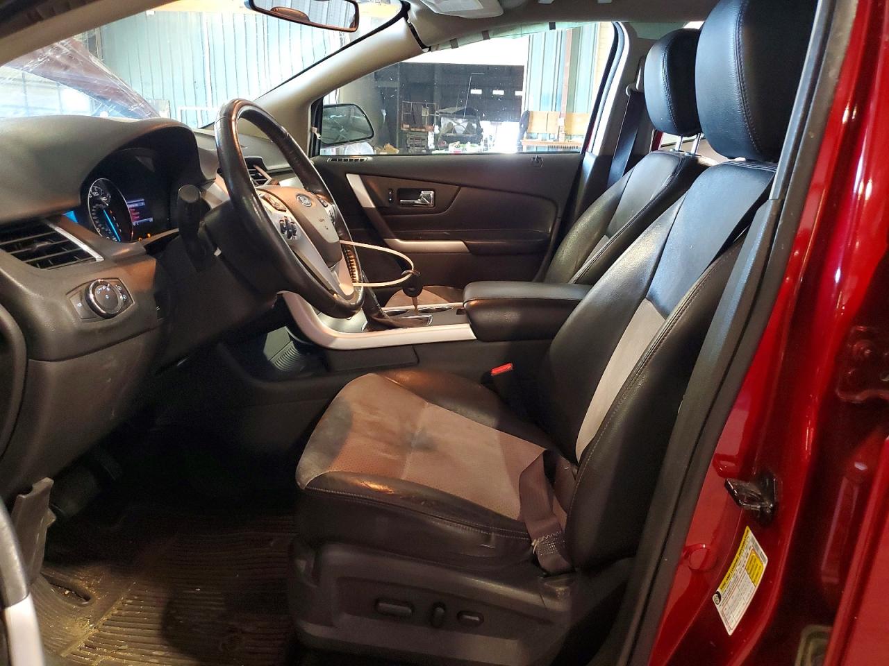 2013 Ford Edge Sel Burgundy vin: 2FMDK3J99DBB20454
