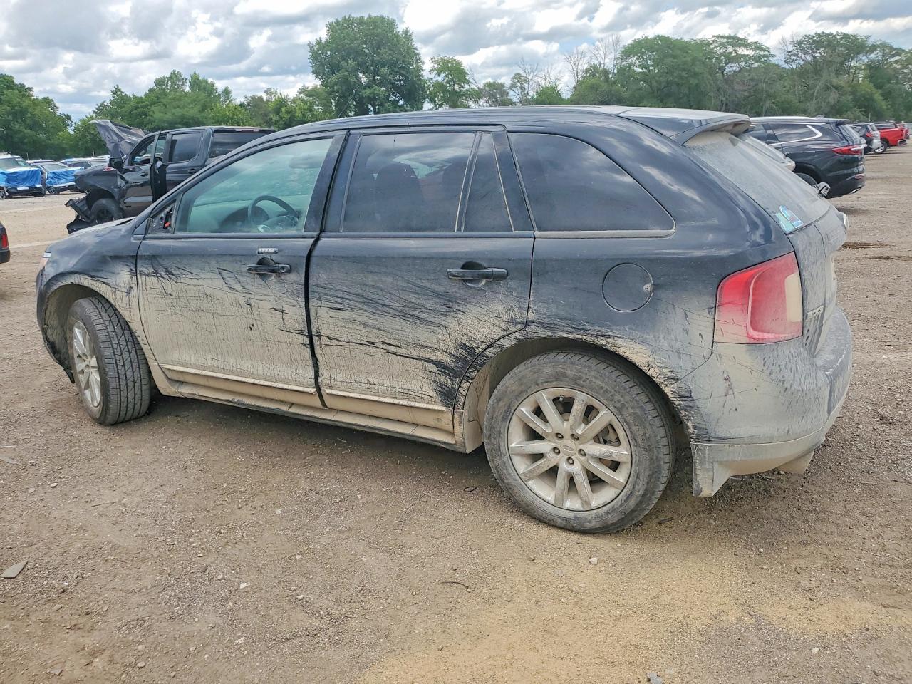 2013 Ford Edge Sel Черный vin: 2FMDK3J99DBB64728
