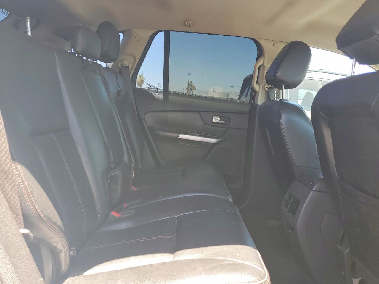 2014 Ford Edge Sel White vin: 2FMDK3J99EBA95444