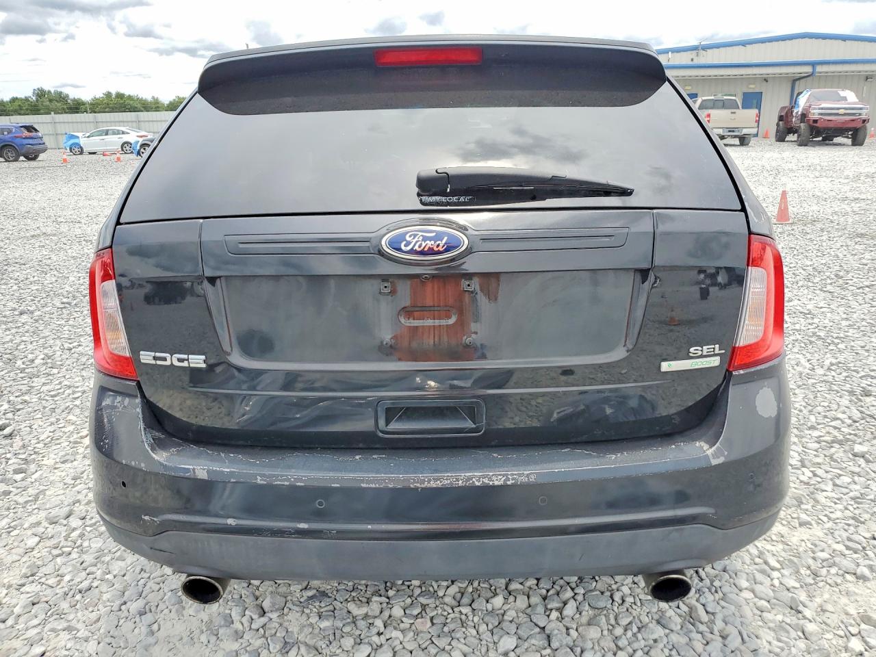 2012 Ford Edge Sel Black vin: 2FMDK3J9XCBA90718